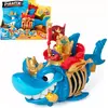 Image de PIRATIX ADVENTURE WORLD King Shark - Requin articulé, avec une cage pour capturer les Piratix rivaux. PIRATIX ADVENTURE WORLD