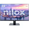 Image de Nilox MONITOR 24 NXMM24FHD112 LED FULLHD IPS 100HZ HDMI/DP SQUARE· écran plat de PC 60,5 cm (23.8 ) 1920 x 1080 pixels Noir - Neuf