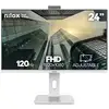 Image de Nilox NXM24RWEB02W écran plat de PC 61 cm (24 ) 1920 x 1080 pixels Full HD LED Blanc - Neuf