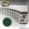 Image de FILTRE VERT POUR GRIS VERT 35ML - Ammo by Mig Produit de vieillissement - HB-AMMO-1508