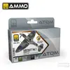 Image de Peinture ATOM Beginners Set: Aircraft Vol.1 - Ammo by Mig Peinture à maquette acrylique - 2074209164