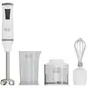 Image de Mixeur plongeant Black+Decker BXHBA750E 750 W 20 vitesses Turbo avec accessoires Blanc - Neuf