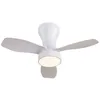 Image de BEL AIR HOME TAURO Ventilateur de plafond avec moteur CC et lumière LED 24 W, 6 vitesses d'air et 3 températures de lumière, télécommande incluse, Blanc en occasion ou reconditionné