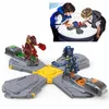 Image de Bizak Biosaurus Kombat Arena Kombat Stadium, découvrez et construisez les 2 créatures électroniques de 9 cm avec lumières et sons. BIZAK