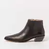 Image de Neosens Bottines à talons pour Femme S3352 NAPPA BLACK/ RUCHE Couleur Noir
