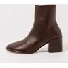 Image de Neosens Bottines à talons pour Femme S3374 NAPPA BROWN/ MARSELAN Couleur Marron