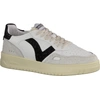 Image de Victoria 1257124 Baskets pour femmes, Blanc/Noir, Synthétique, Semelle amovible - Chaussures femme Top Tendances, Blanc
