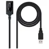 Image de Câble De Rallonge Avec Amplificateur Usb 2.0 A/m-a/h 5m Noir Nanocable.