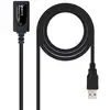 Image de Nanocable 10.01.0211 câble USB USB 2.0 5 m USB A Noir - Neuf
