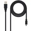 Image de Câble USB 2.0 A vers mini USB-B NANOCABLE 10.01.0402 1,8 m noir
