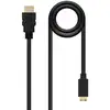 Image de Nanocable 10.15.0902 câble HDMI 1,8 m HDMI Type A (Standard) HDMI Type C (Mini) Noir - Neuf