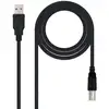 Image de Câble USB 2.0 A vers USB-B NANOCABLE 10.01.0105-BK Noir (4,5 m)
