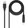 Image de Nanocable 10.01.0802-BK câble USB USB 3.2 Gen 1 (3.1 Gen 1) 2 m USB A USB B Noir - Neuf