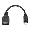 Image de Câble USB 2.0 A vers Micro USB-B NANOCABLE 10.01.3500 15 cm noir