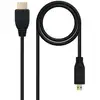 Image de Nanocable HDMI, 0.8m câble HDMI 0,8 m HDMI Type A (Standard) HDMI Type D (Micro) Noir - Neuf