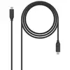 Image de Nanocable USB 3.1, 1m câble USB USB 3.2 Gen 2 (3.1 Gen 2) USB C Noir - Neuf