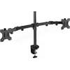 Image de Support double-écran à fixer Tooq DB1232TN 13"-32" (8kg max) (Noir) #4POURCENT