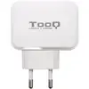 Image de Chargeur Tooq Double USB-C +Usb-A 27W Blanc - Neuf