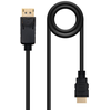 Image de Nanocable - Displayport/m Ahdmi/m Cable - Noir - Longueur 2.0 M