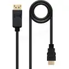 Image de Cable adaptateur Nanocable DisplayPort vers HDMI M/M 5m (Noir) #6POURCENT