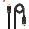 Image de Câble DisplayPort 1.4 Nanocable 1m M/M (Noir) #6POURCENT