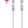 Image de Câble/Cordon réseau RJ45 Nanocable Catégorie 7 S-FTP (S/FTP) Droit 1m (Gris) #6POURCENT