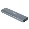 Image de Tooq Tqe-2223g Boîtier externe pour disque dur M.2 Argent Argent One Size