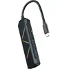 Image de Hub USB-C 3.1 Nanocable - 2x USB-A et 1x USB-C Noir) #6POURCENT