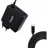 Image de TooQ Chargeur d'ordinateur portable TQLC-USBC65PD USB Type-C/ 65W/ Automatique/ Tension 5-20V/ 1x USB