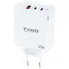 Image de Chargeur Gan Tooq 2Xusb-C/Pd 65W +Usb-A/Qc 65W - Neuf