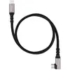Image de Nanocable 10.01.4700, 0,5 m, USB-C, USB-C, USB 3.2 Gen 2 (3.1 Gen 2), 10 Gbit/s, noir