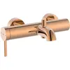 Image de ROCA Mitigeur bain-douche mural ONA avec inverseur automatique, rose gold