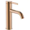 Image de ROCA Mitigeur lavabo ONA avec vidage clic-clac, rose gold