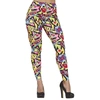 Image de Leggings Colorés Style Disco Années 90, Taille M