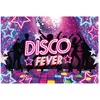 Image de Grande Toile de fond tissu 150 x220cm, Disco Fever