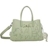 Image de Anekke sac à main sac à épaule bandoulière Alma Original Tote Bag Multicolor kaki