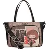 Image de Anekke sac à main sac à épaule bandoulière Mademoiselle Short Handle Bag Multicolor multicolore