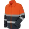 Image de Polaire de travail Würth MODYF haute-visibilité LUMEN orange/marine XL