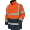 Image de Parka de travail Würth MODYF haute-visibilité LUMEN orange/marine 3XL