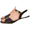 Image de El Naturalista Sandales à talons pour Femme N854 SOFT NAPPA BLACK/ GAIA Couleur Noir