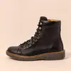 Image de El Naturalista Bottines pour Femme N5572 SOFT NAPPA BLACK/VOLCANO Couleur Noir