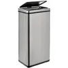 Image de Wellhome Poubelle intelligente sans pieds 60 l transparente Transparente Taille unique