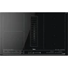 Image de Table de cuisson à induction avec hotte aspirante 800 x 510 mm 4 zones de cuisson à induction