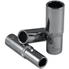 Image de Douille À 12 Tranchants De 65 Mm. Longueur 3/8" Par 10mm. Chrome Jbm14526