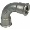 Image de Ecolands - Raccord Fonte Noire Coudé 90° À Visser - Ff 3/8' - Grand Rayon - N° 2