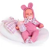 Image de MuÑecas Antonio Juan Newborn Carla Orejitas Baby Doll Pink Pink Taille unique