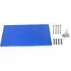 Image de Panneau Mural Perforé Porte Outils, Jeu De 8 Crochets, 600x1200x35 Mm, Bleu - Simonwork - Simonrack