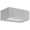 Image de Nemesis Aluminium - Applique Murale Extérieure 1 Lumière Gris Ip44 - Leds-c4