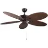 Image de Efectoled - Ventilateur De Plafond Leds-c4 Phuket Marron Cuivre