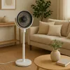 Image de Ventilateur Sur Pied 40w, 3 Vitesses, Hauteur Réglable, Oscillation Automatique